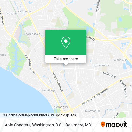 Able Concrete map