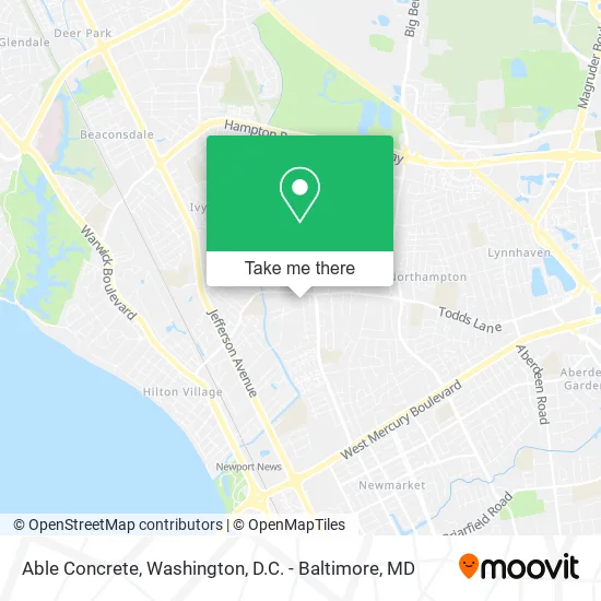 Able Concrete map