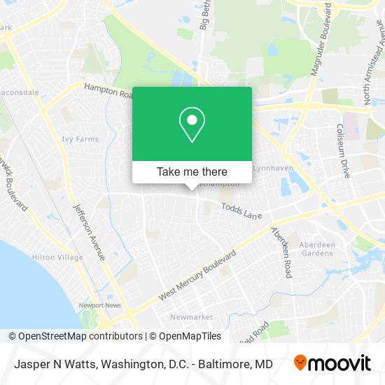 Jasper N Watts map