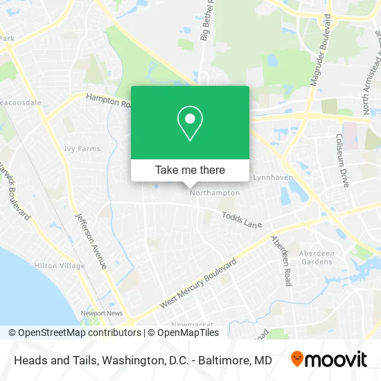 Heads and Tails map