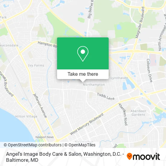 Angel's Image Body Care & Salon map