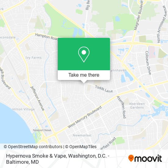 Mapa de Hypernova Smoke & Vape