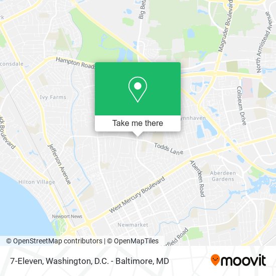 7-Eleven map