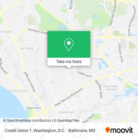 Credit Union 1 map