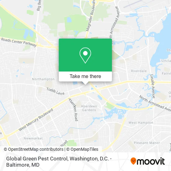 Global Green Pest Control map