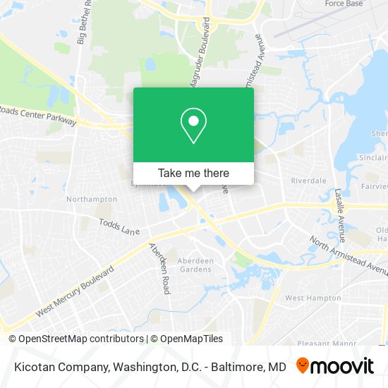 Kicotan Company map