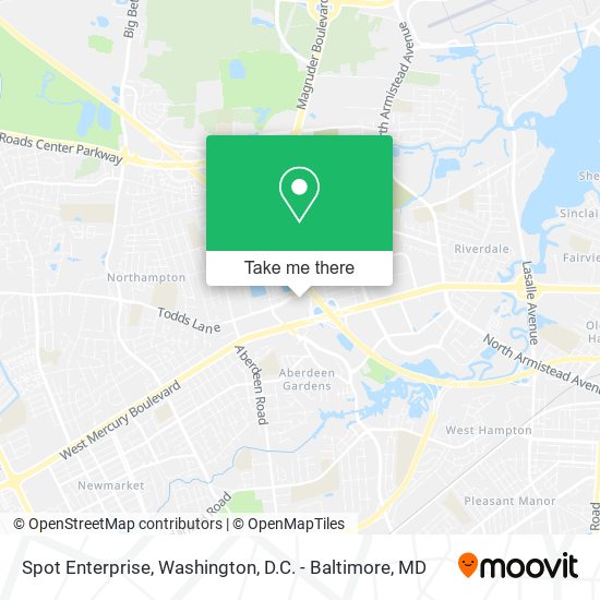 Spot Enterprise map