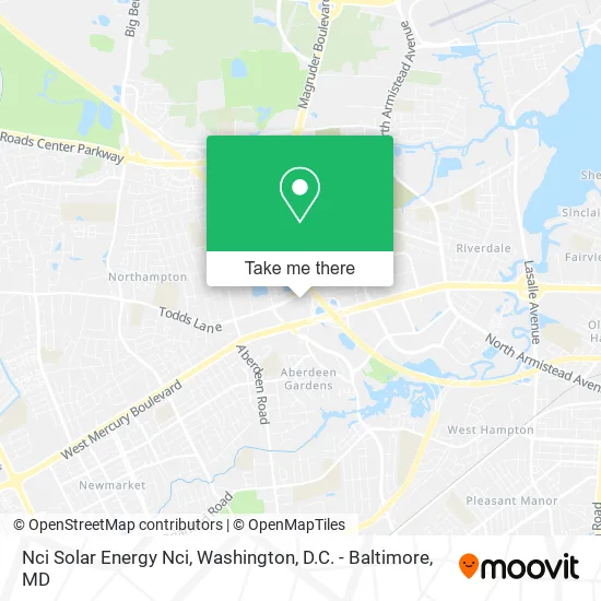 Nci Solar Energy Nci map