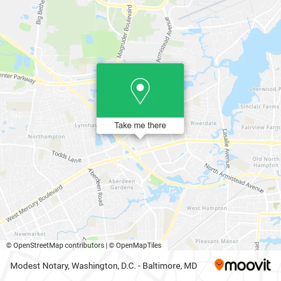 Modest Notary map