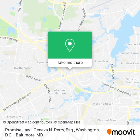 Promise Law - Geneva N. Perry, Esq. map