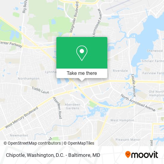 Chipotle map