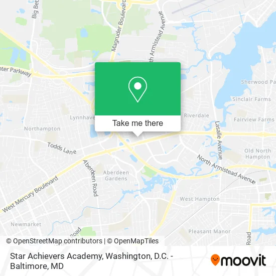 Star Achievers Academy map