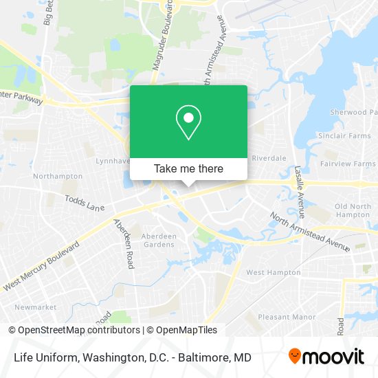 Life Uniform map