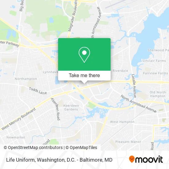 Life Uniform map