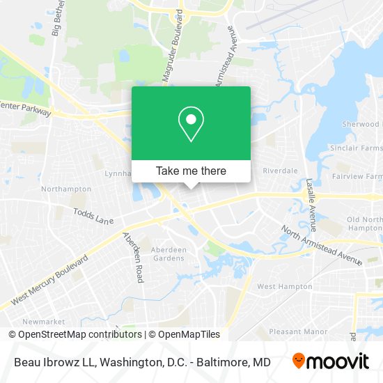 Beau Ibrowz LL map