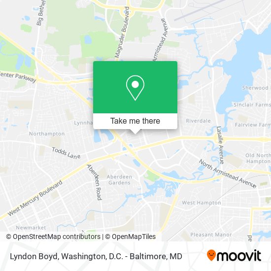 Mapa de Lyndon Boyd