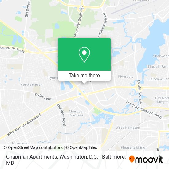Chapman Apartments map
