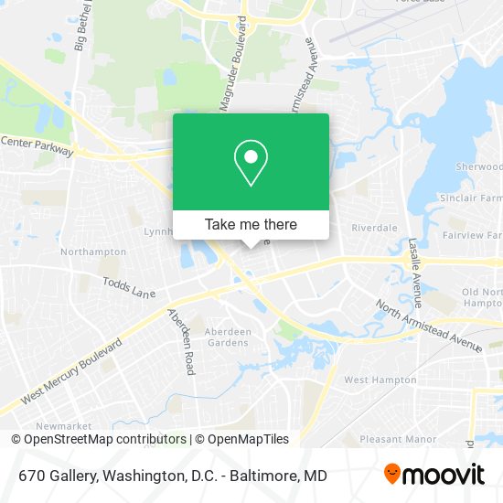 670 Gallery map