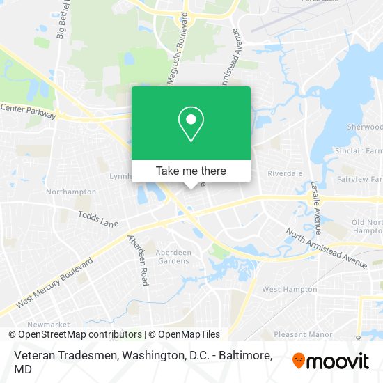Veteran Tradesmen map