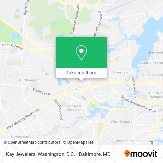 Mapa de Kay Jewelers
