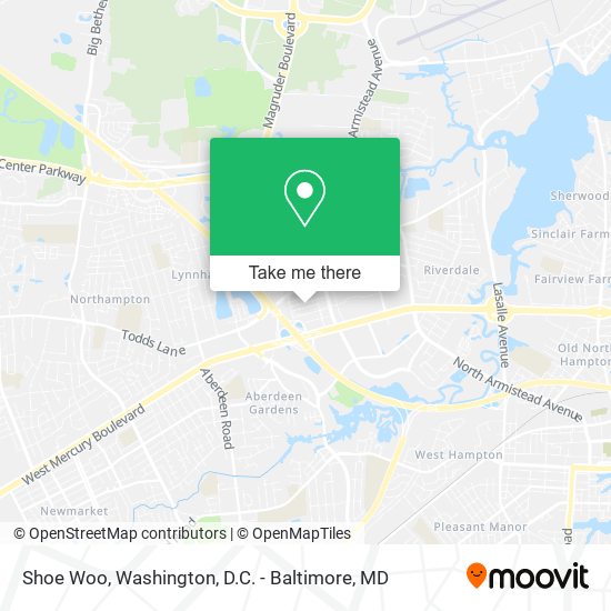 Mapa de Shoe Woo