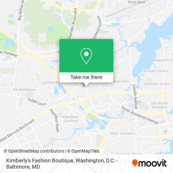 Kimberly's Fashion Boutique map