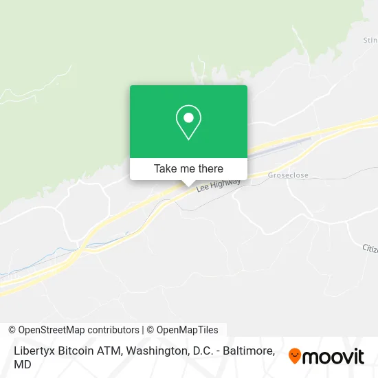 Libertyx Bitcoin ATM map