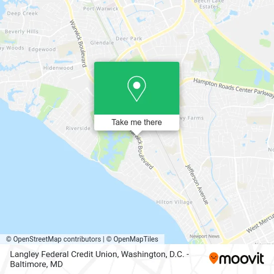 Langley Federal Credit Union map