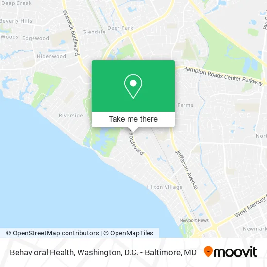 Mapa de Behavioral Health