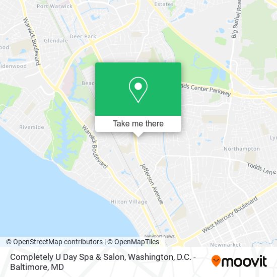 Completely U Day Spa & Salon map