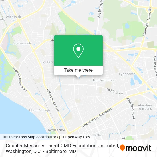 Counter Measures Direct CMD Foundation Unlimited map