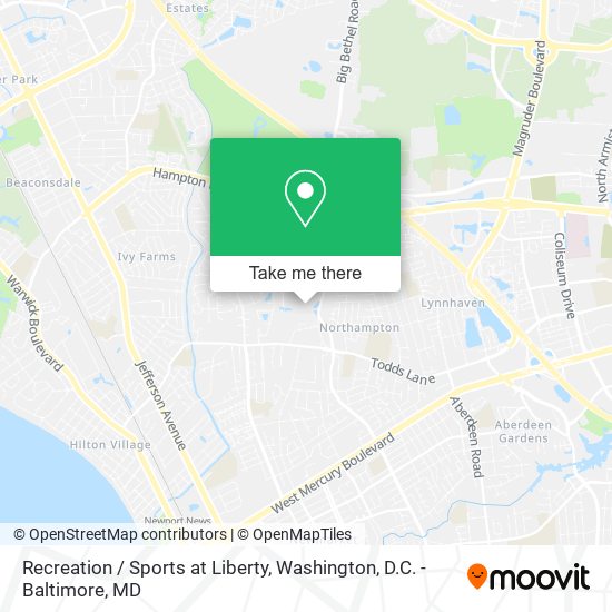 Recreation / Sports at Liberty map