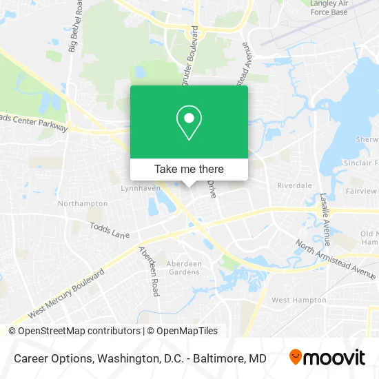 Career Options map
