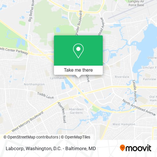 Mapa de Labcorp