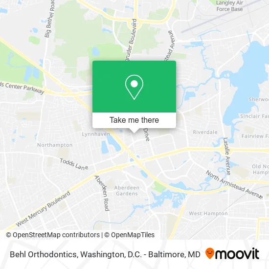 Behl Orthodontics map
