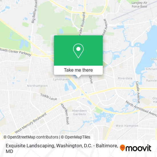 Exquisite Landscaping map