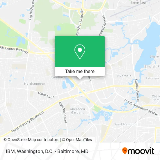IBM map