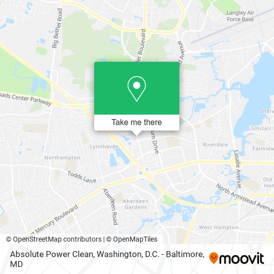 Absolute Power Clean map