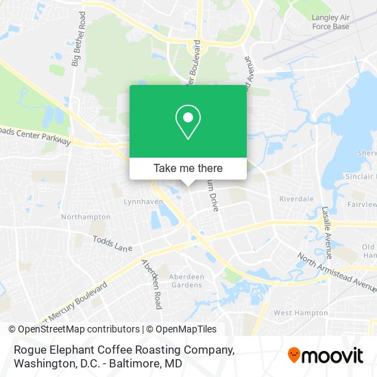 Rogue Elephant Coffee Roasting Company map