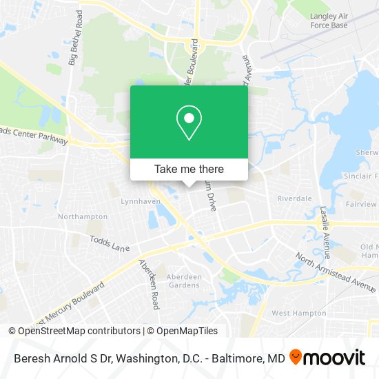 Beresh Arnold S Dr map