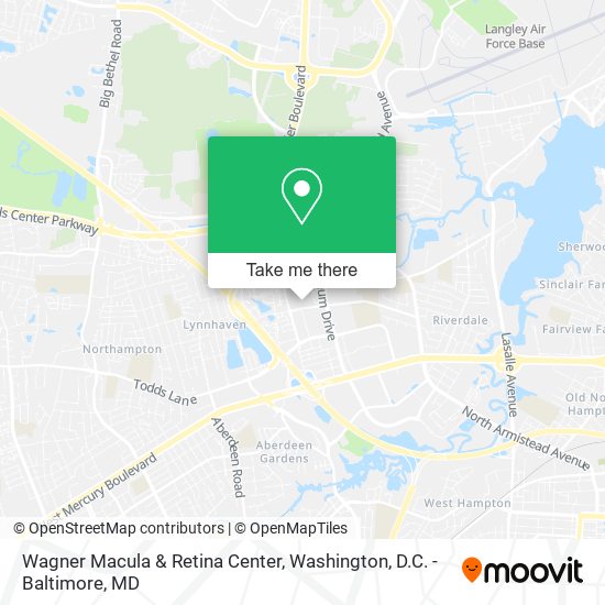 Wagner Macula & Retina Center map