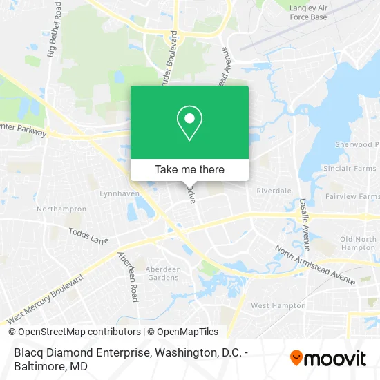 Blacq Diamond Enterprise map
