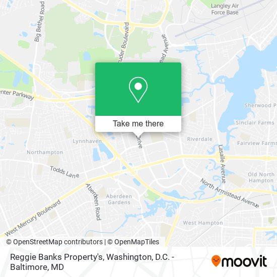 Reggie Banks Property's map
