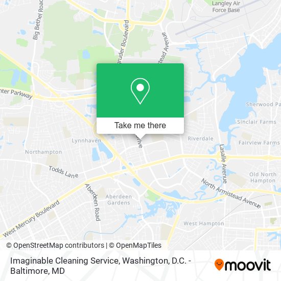 Imaginable Cleaning Service map