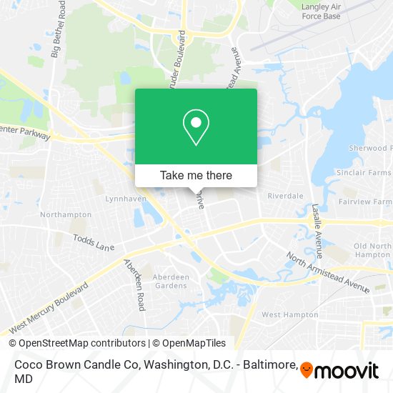 Coco Brown Candle Co map