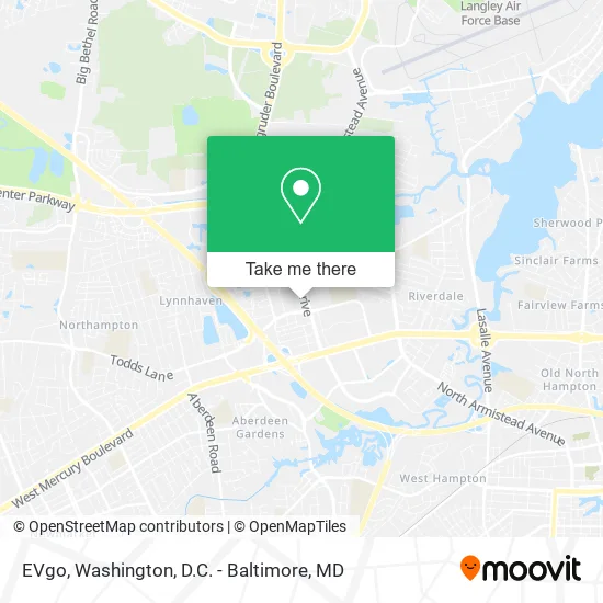 EVgo map