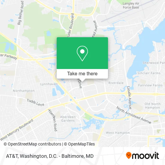AT&T map