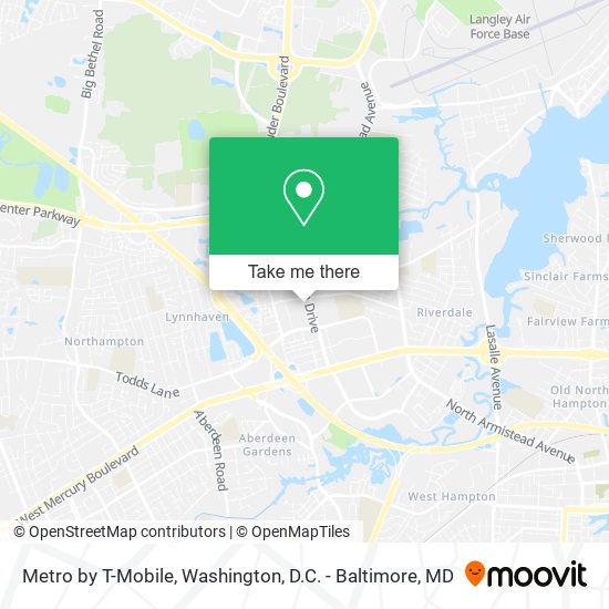 Metro by T-Mobile map