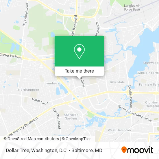 Dollar Tree map