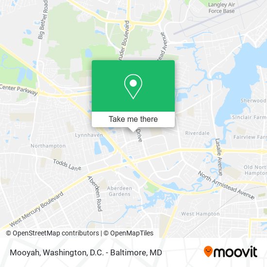 Mooyah map